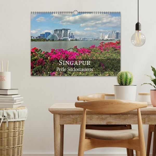 Produktbild: Singapur - Perle S&uuml;dostasiens (Wandkalender 2026 DIN A3 quer), CALVENDO Monatskalender