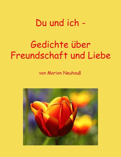 Produktbild: Du und ich - Gedichte &uuml;ber Freundschaft und Liebe
