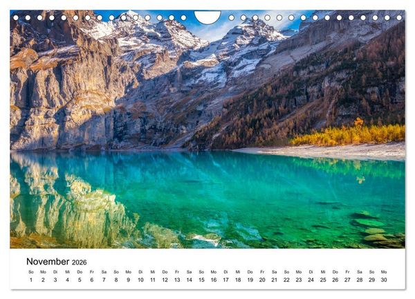 Produktbild: Wunderwelt Schweiz (Wandkalender 2026 DIN A4 quer), CALVENDO Monatskalender