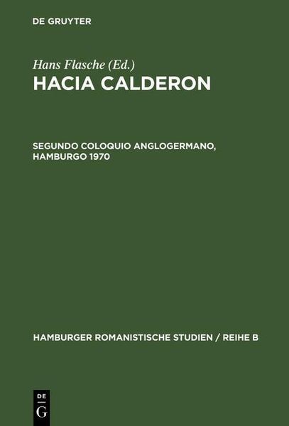 Produktbild: Segundo Coloquio Anglogermano, Hamburgo 1970