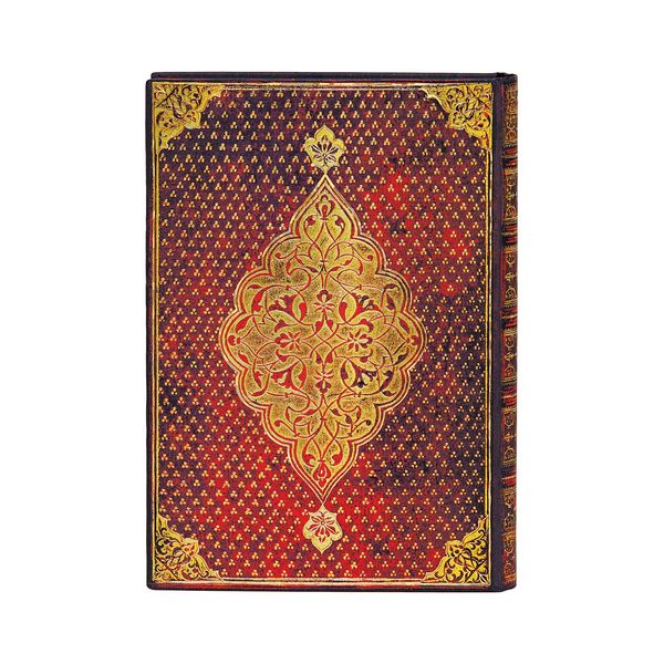 Produktbild: Hardcover Notizbuch Goldenes Kleeblatt, Midi, Unliniert