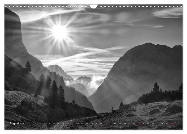 Produktbild: Bergsucht 2026 (Wandkalender 2026 DIN A3 quer), CALVENDO Monatskalender
