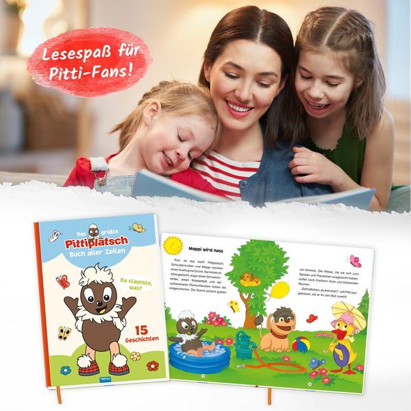Produktbild: Tr&ouml;tsch Unser Sandm&auml;nnchen Kinderbuch Das gr&ouml;&szlig;te Pittiplatsch Buch aller Zeiten