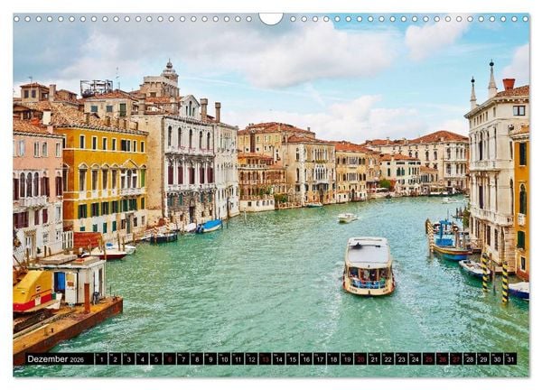 Produktbild: Besuch in Venedig (Wandkalender 2026 DIN A3 quer), CALVENDO Monatskalender
