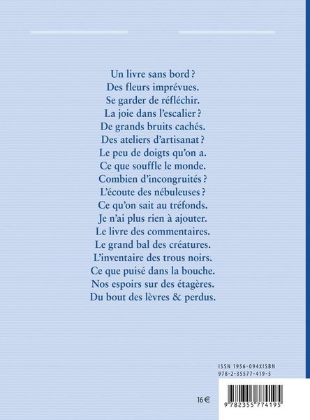 Produktbild: Un Inventaire du Ciel