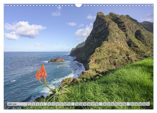 Produktbild: Wundersch&ouml;nes Madeira (Wandkalender 2026 DIN A3 quer), CALVENDO Monatskalender