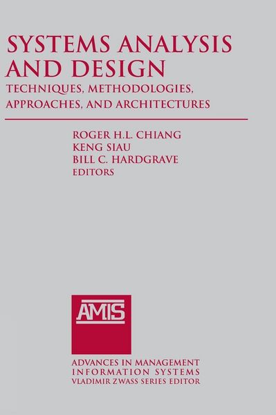 Produktbild: Systems Analysis and Design