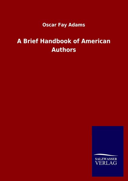 Produktbild: A Brief Handbook of American Authors