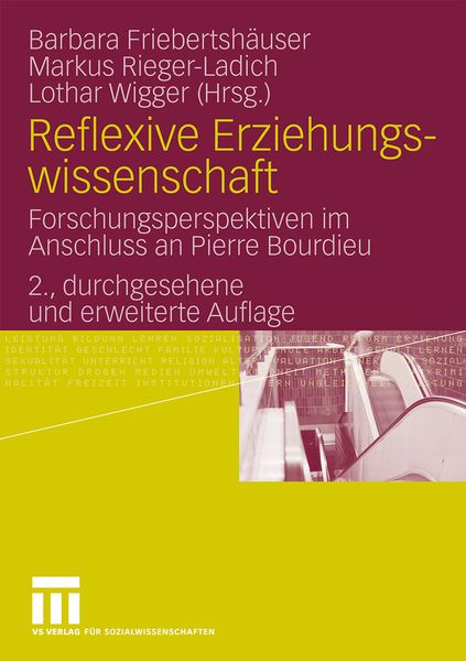 Produktbild: Reflexive Erziehungswissenschaft
