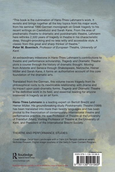 Produktbild: Tragedy and Dramatic Theatre