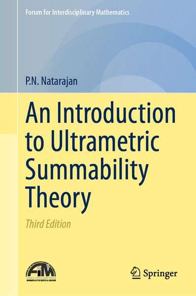 Produktbild: An Introduction to Ultrametric Summability Theory