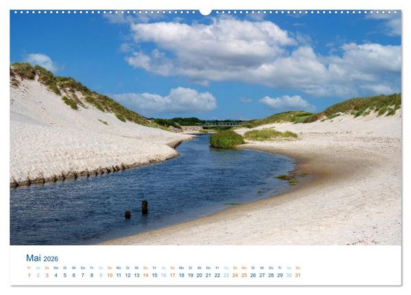 Produktbild: D&auml;nemarks Nordseek&uuml;ste - S&uuml;dj&uuml;tland (hochwertiger Premium Wandkalender 2026 DIN A2 quer), Kunstdruck in Hochglanz