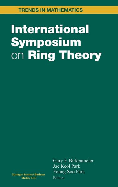 Produktbild: International Symposium on Ring Theory