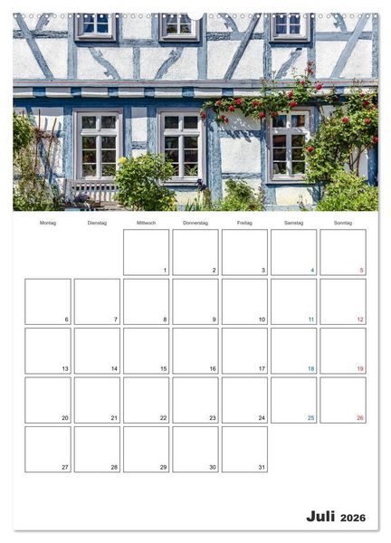 Produktbild: Rheingau Terminplaner (Wandkalender 2026 DIN A2 hoch), CALVENDO Monatskalender