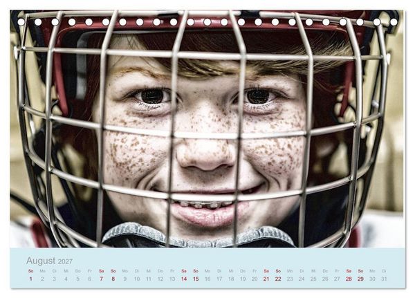Produktbild: Eishockey! Schneller, h&auml;rter, das Powergame! (Tischkalender 2027 DIN A5 quer), CALVENDO Monatskalender
