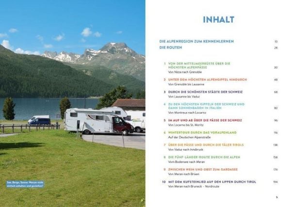 Produktbild: Alpen mit dem Wohnmobil