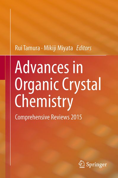Produktbild: Advances in Organic Crystal Chemistry