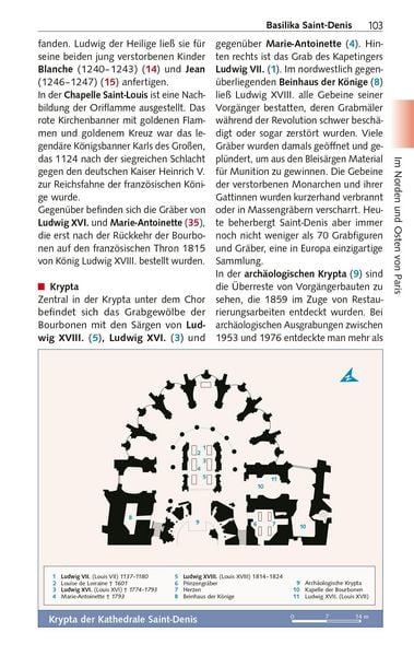 Produktbild: TRESCHER Reisef&uuml;hrer &Icirc;le de France