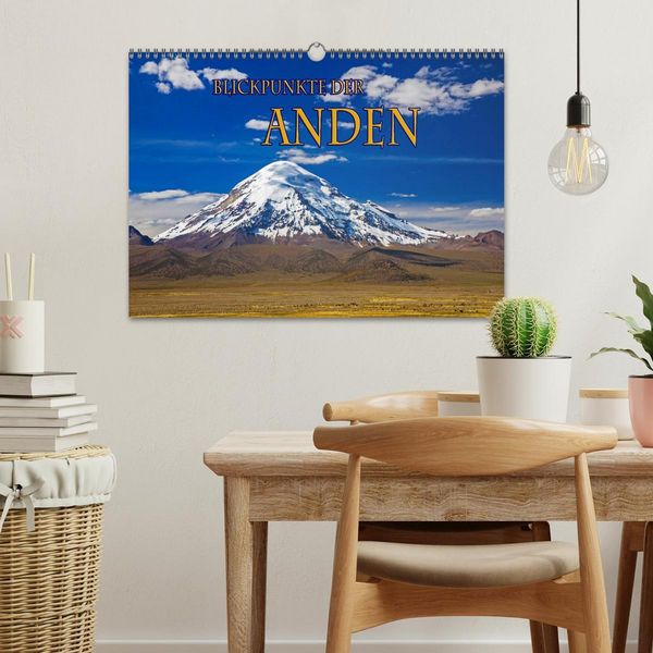 Produktbild: Blickpunkte der Anden (Wandkalender 2026 DIN A3 quer), CALVENDO Monatskalender