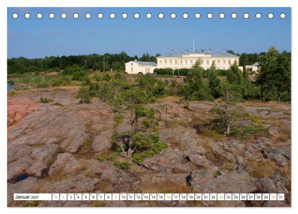 Produktbild: &Aring;landinseln. Sch&auml;rengarten zwischen Finnland und Schweden (Tischkalender 2027 DIN A5 quer), CALVENDO Monatskalender