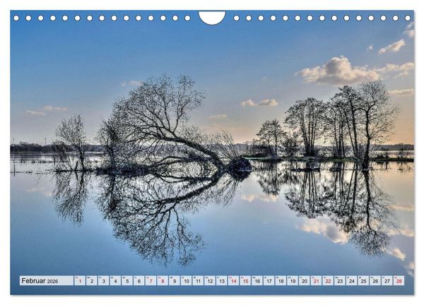 Produktbild: Hochwasser als Teil der Umwelt (Wandkalender 2026 DIN A4 quer), CALVENDO Monatskalender