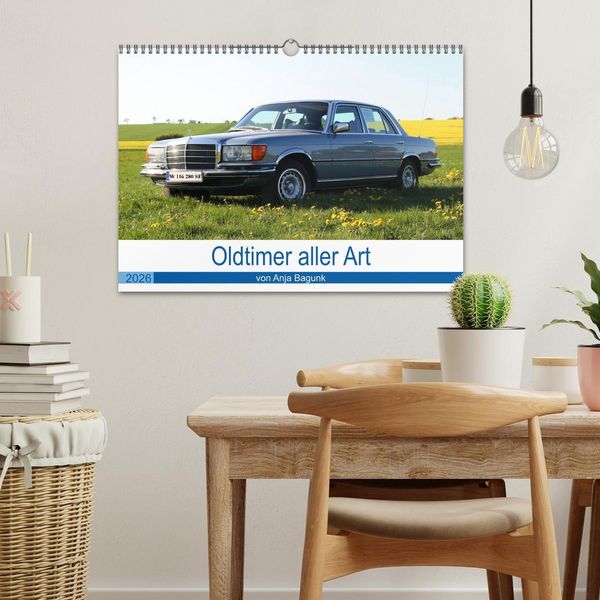 Produktbild: Oldtimer aller Art (Wandkalender 2026 DIN A3 quer), CALVENDO Monatskalender