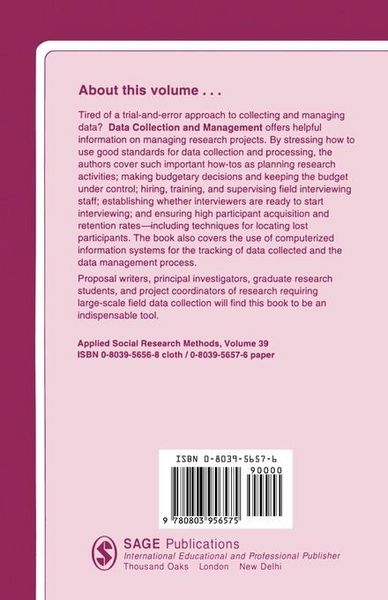 Produktbild: Data Collection and Management