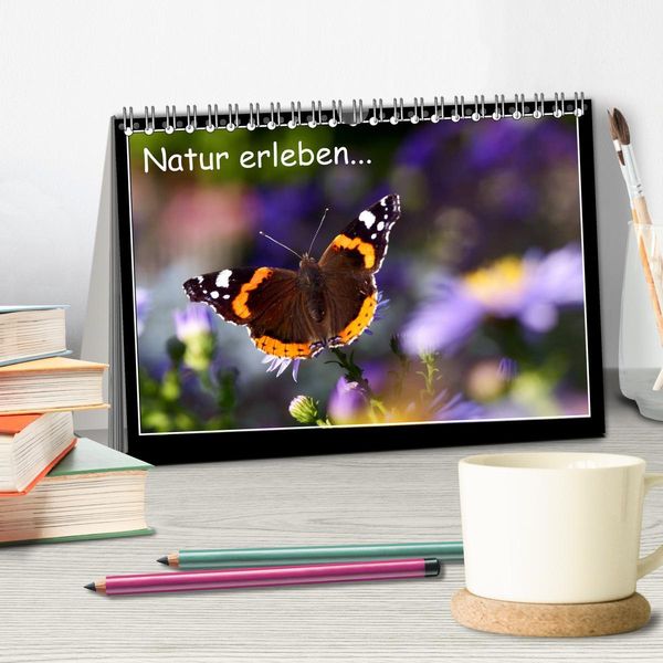 Produktbild: Natur erleben... (Tischkalender 2026 DIN A5 quer), CALVENDO Monatskalender