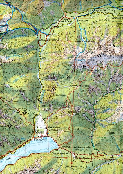 Produktbild: Ammergauer Alpen West, Hochplatte, Kreuzspitze