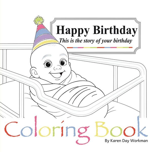 Produktbild: Happy Birthday This is the story of your birthday Coloring Book Edition