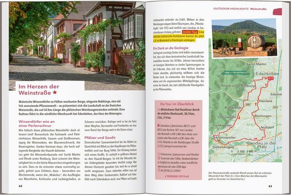 Produktbild: Marco Polo Outdoor Guide Reisef&uuml;hrer Pfalz