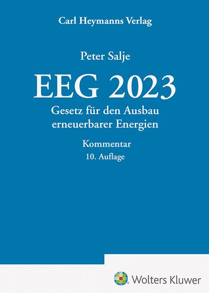 Produktbild: EEG 2023 &ndash; Kommentar