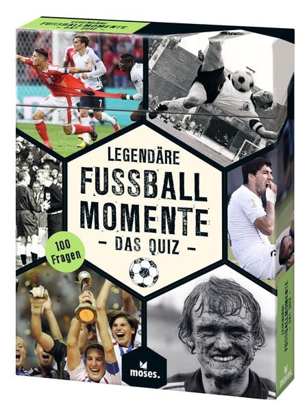 Produktbild: Legend&auml;re Fu&szlig;ballmomente - Das Quiz