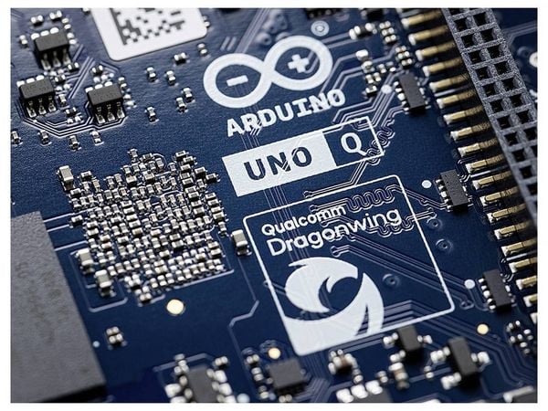 Produktbild: Arduino Uno Q ABX00173 (4GB / 32GB eMMC) 4 x 2.0GHz