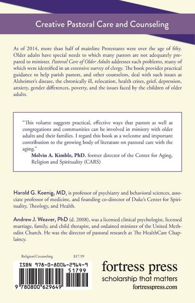 Produktbild: Pastoral Care of Older Adults