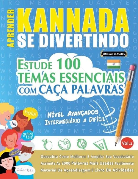 Produktbild: APRENDER KANNADA SE DIVERTINDO! - N&Iacute;VEL AVAN&Ccedil;ADOS