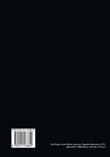 Produktbild: Carnet Blanc, Affiche Bouillon Kub