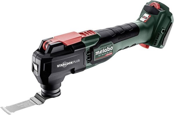Metabo MT 18 LTX BL QSL MetaBOX 613088840 Akku-Multifunktionswerkzeug ohne Akku 18 V Anzahl mitgelieferte Akkus 0