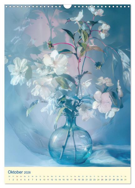 Produktbild: Blumen in zauberhaftem Licht (Wandkalender 2026 DIN A3 hoch), CALVENDO Monatskalender
