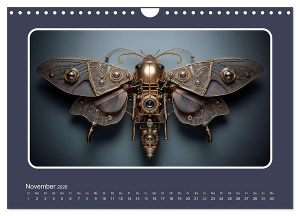 Produktbild: Roboterinsekten (Wandkalender 2026 DIN A4 quer), CALVENDO Monatskalender