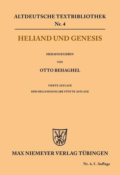 Produktbild: Heliand und Genesis