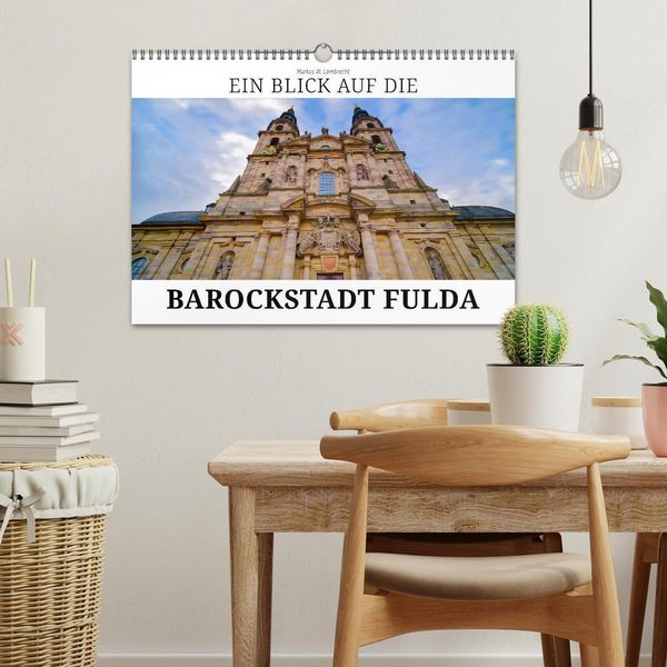 Produktbild: Ein Blick auf die Barockstadt Fulda (Wandkalender 2026 DIN A3 quer), CALVENDO Monatskalender