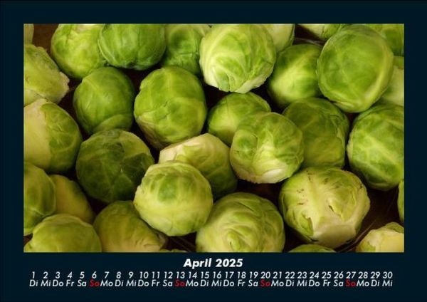 Produktbild: Gem&uuml;sekalender 2025 Fotokalender DIN A5