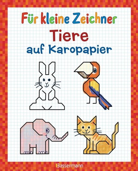 Produktbild: F&uuml;r kleine Zeichner - Tiere auf Karopapier