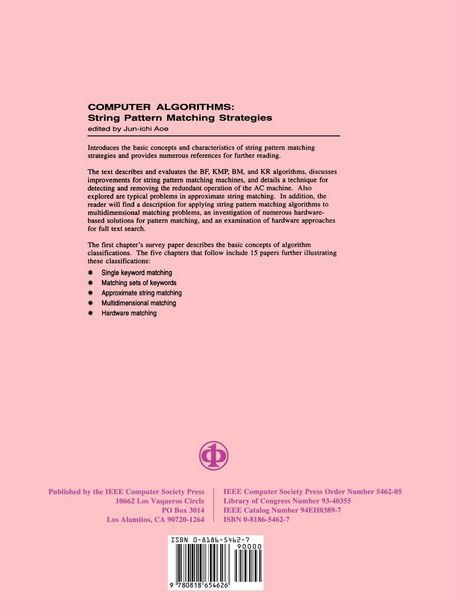 Produktbild: Computer Algorithms