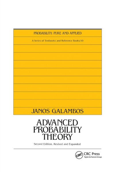 Produktbild: Advanced Probability Theory, Second Edition,