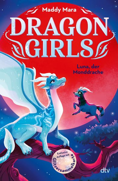 Dragon Girls – Luna, der Monddrache, Gebundene Ausgabe von Maddy Mara, dtv, 9783423766128