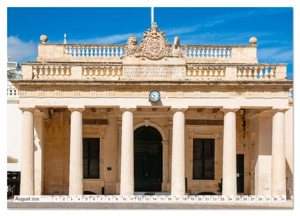Produktbild: Malta &ndash; Historisches Juwel im Mittelmeer (Wandkalender 2026 DIN A2 quer), CALVENDO Monatskalender