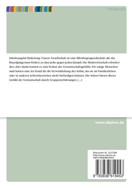 Produktbild: Die Vergewaltigung des Bewu&szlig;tseins - Der Einflu&szlig; von Psychosekten