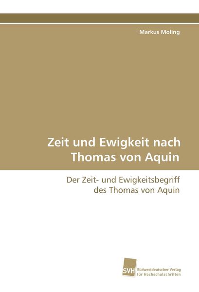 Produktbild: Zeit und Ewigkeit nach Thomas von Aquin